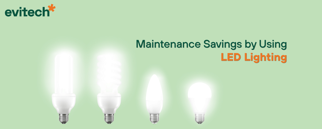 Maintenance Savings by Using LED Lighting